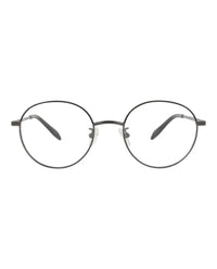 Alexander Mcqueen - Unisex Round-frame Metal Optical Frames