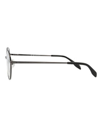 Alexander Mcqueen - Unisex Round-frame Metal Optical Frames