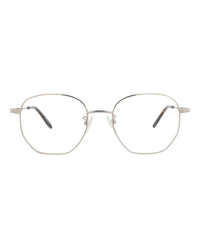 Alexander Mcqueen - Unisex Round-frame Metal Optical Frames