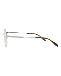 Alexander Mcqueen - Unisex Round-frame Metal Optical Frames