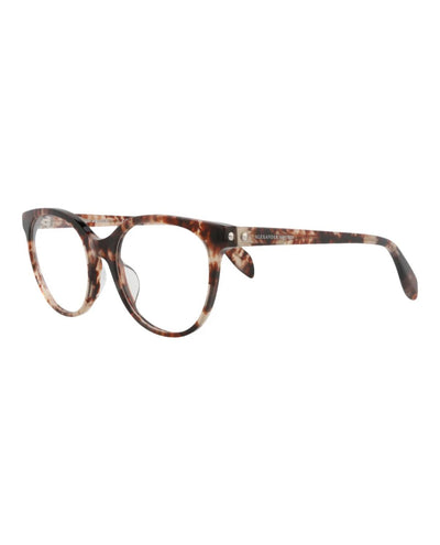 Alexander Mcqueen - Women's Round-frame Acetate Optical Frames