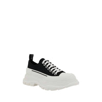 Alexander Mcqueen - Women's Tread Slick Sneakers - black - cotton - shoes