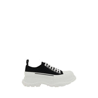 Alexander Mcqueen - Women's Tread Slick Sneakers - black - cotton - shoes