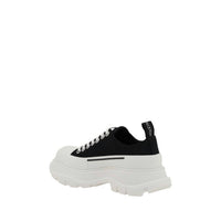 Alexander Mcqueen - Women's Tread Slick Sneakers - black - cotton - shoes
