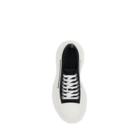 Alexander Mcqueen - Women's Tread Slick Sneakers - black - cotton - shoes