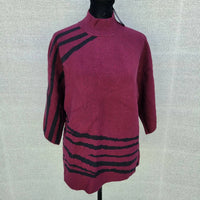 Alfani - High-neck Rayon Blend Elbow Length Sweater