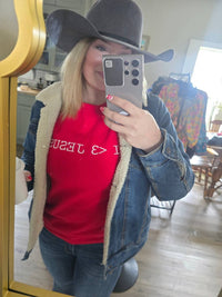 Ali Dee Wholesale - Women's Embroidered Christian Graphic Cowgirl Pullover Sweater