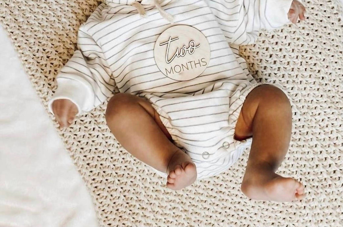 Alice & Co. - Striped Hoodie Romper