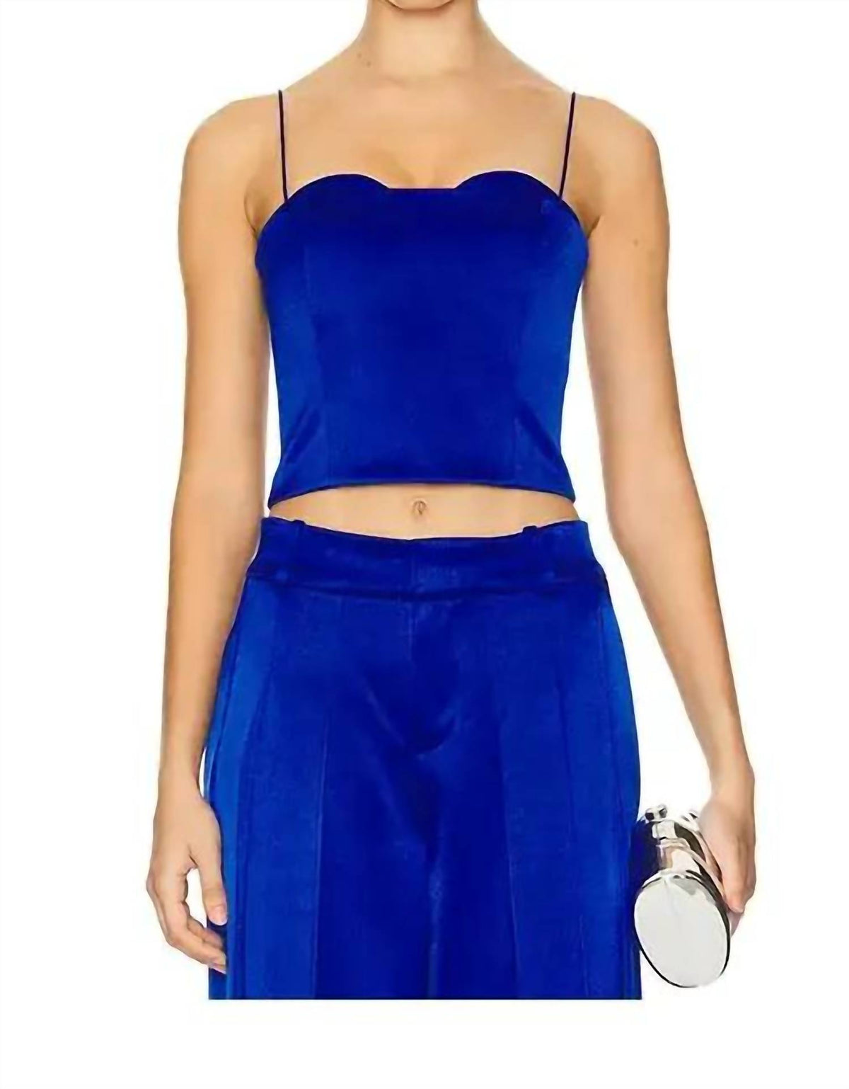 Alice + Olivia - Ada Bustier Cropped Top