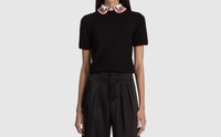 Alice + Olivia - Aster Collared Pullover
