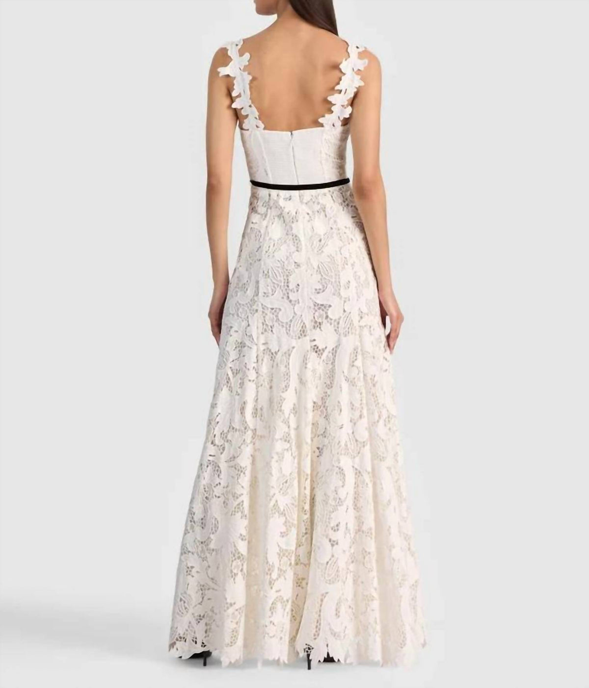 Alice + Olivia - Calla Lace Maxi Dress