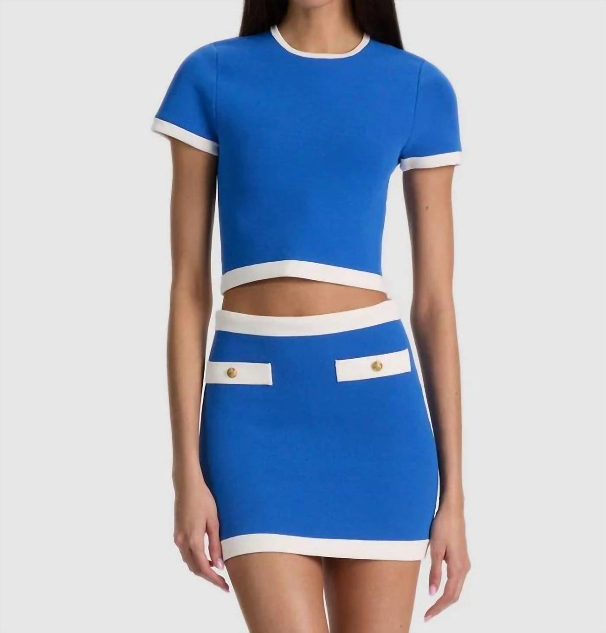 Alice + Olivia - Ciara Cropped Pullover
