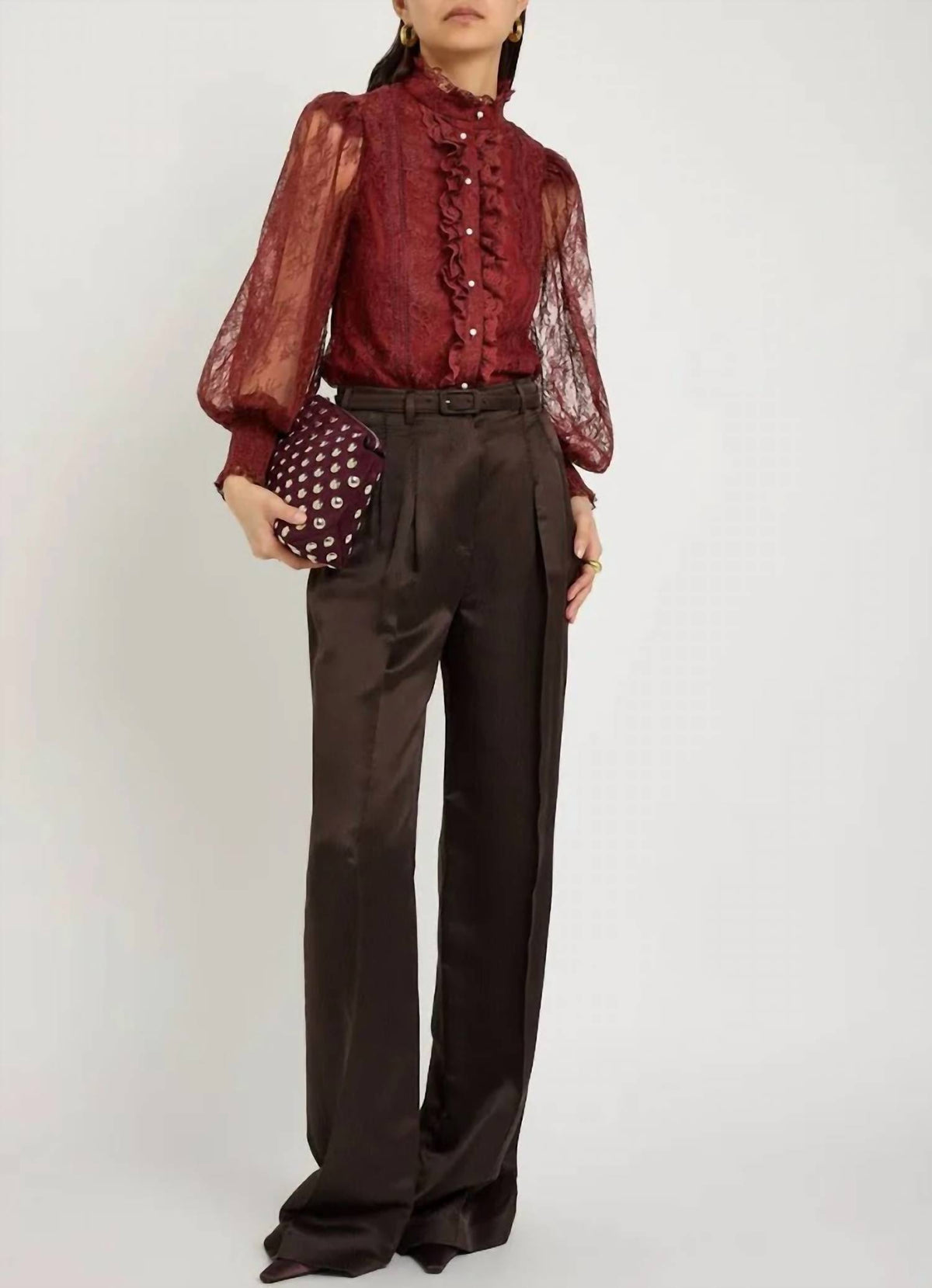 Alice + Olivia - Euginia Lace Blouse