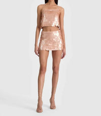 Alice + Olivia - Grazi Paillette Top