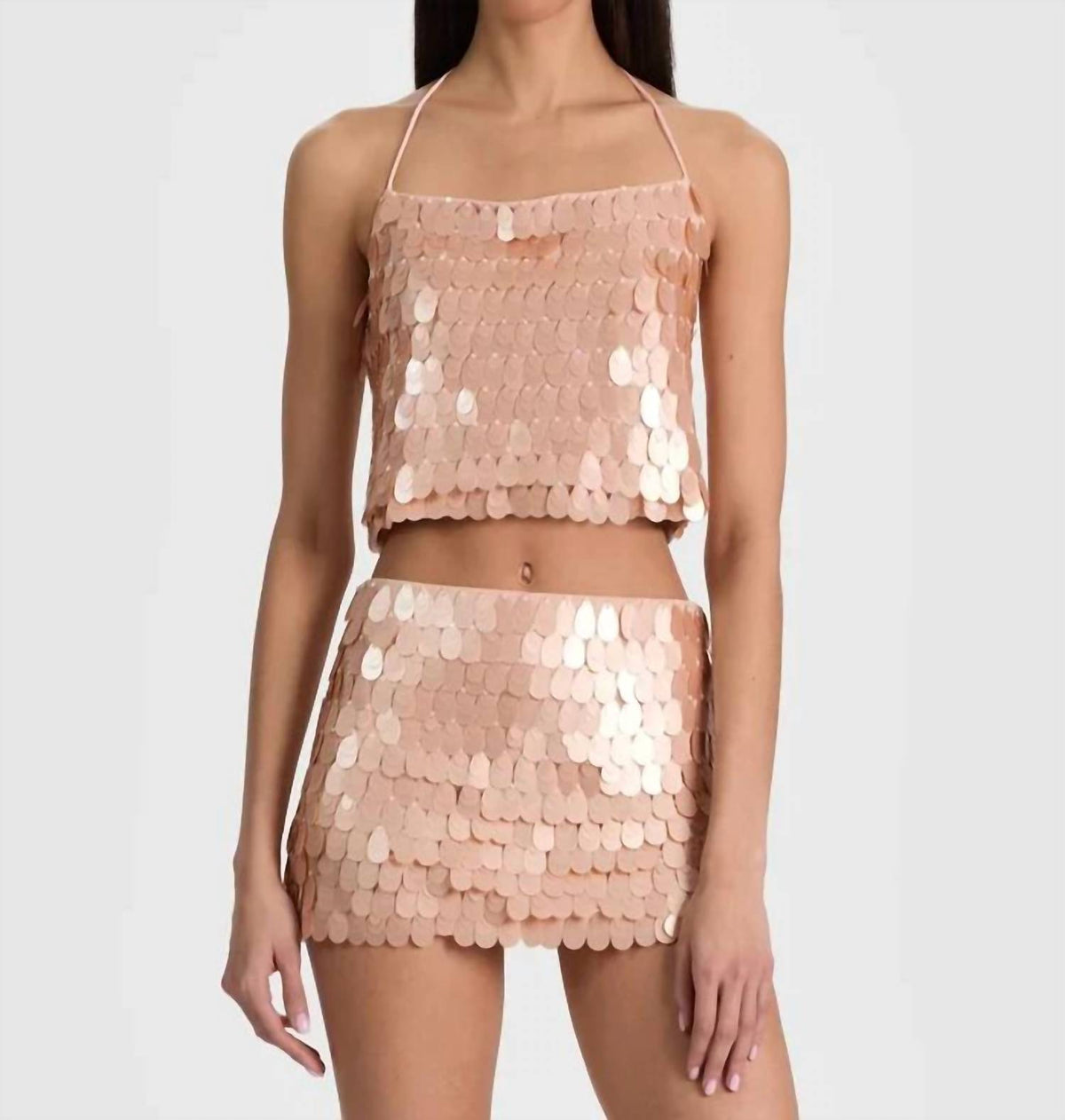 Alice + Olivia - Grazi Paillette Top
