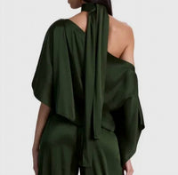 Alice + Olivia - Rita Droped Top with Scarf