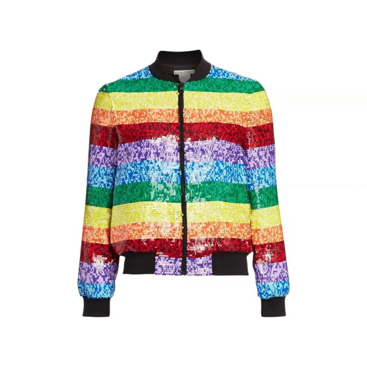 Alice + Olivia - Sequin Bomber Jacket