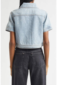 Alice + Olivia - Tesha Denim Top