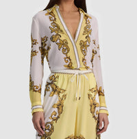 Alice + Olivia - Willa Silk Blouse