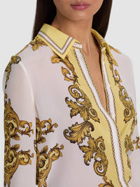 Alice + Olivia - Willa Silk Blouse