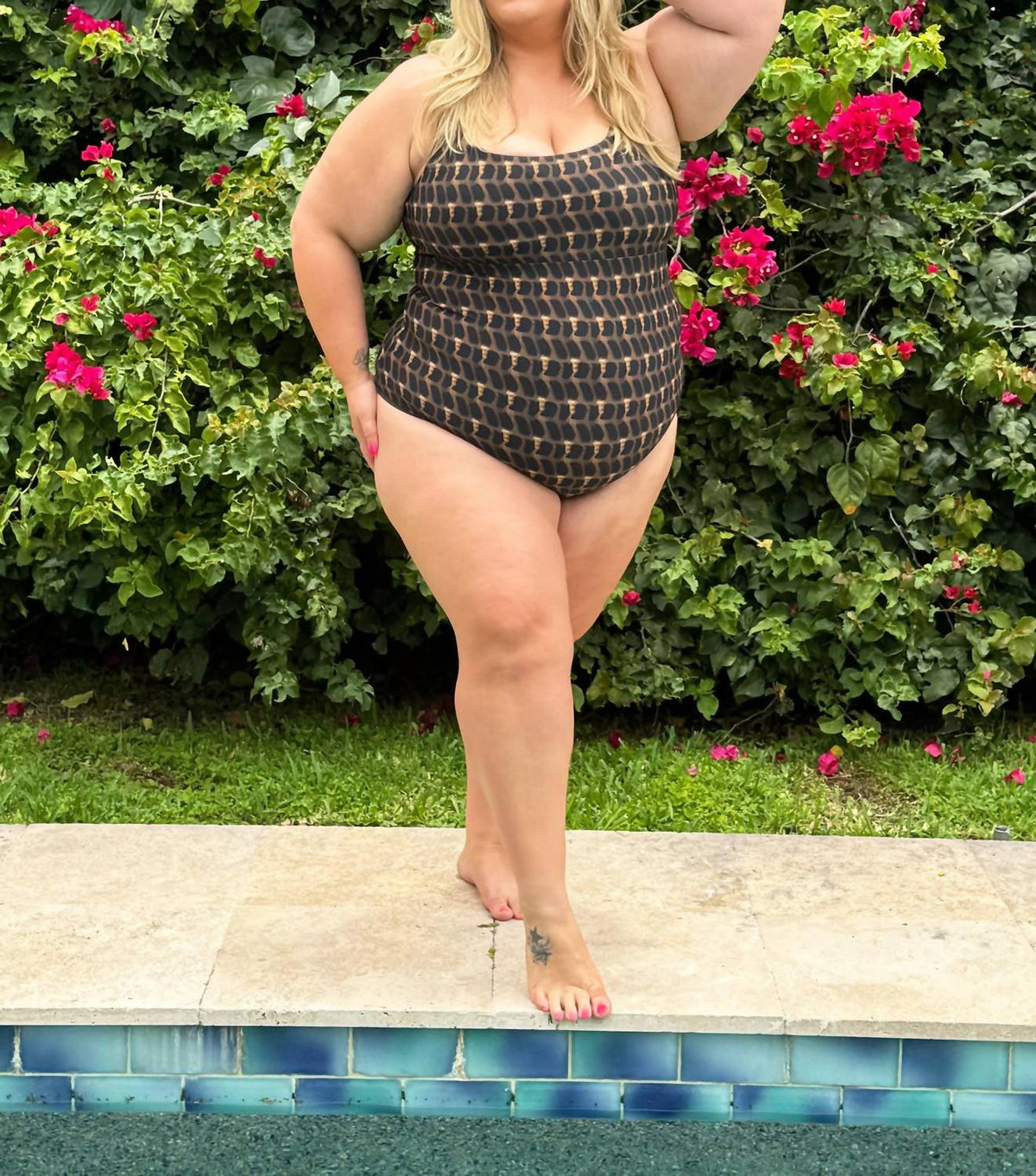 Alicia Swim - Stella Full Coverage One-piece Swimsuit - Plus