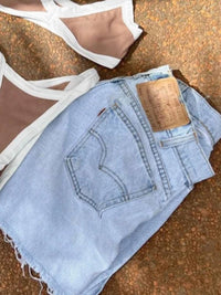 Aligrace - Classic Relaxed Short - blue - clothing - cotton