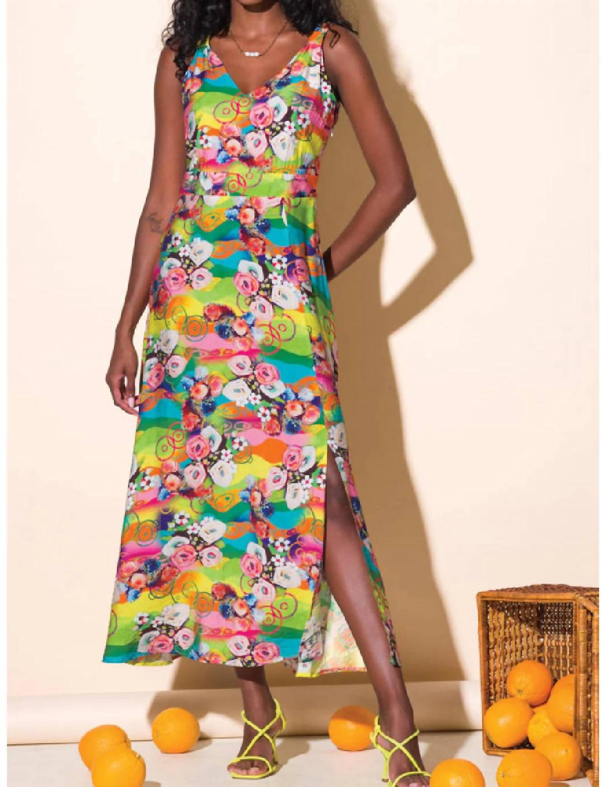 Alison Sheri - A-line Slip On Dress
