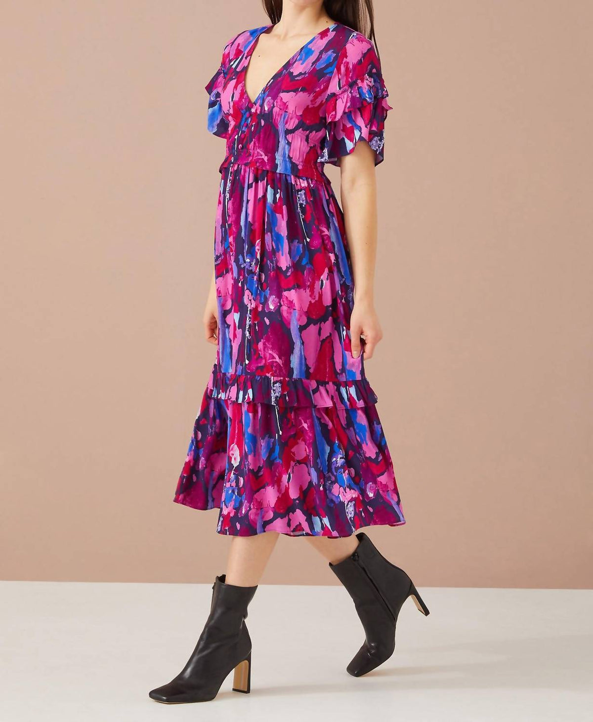 Alivia - Audrey Midi Dress