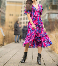 Alivia - Audrey Midi Dress
