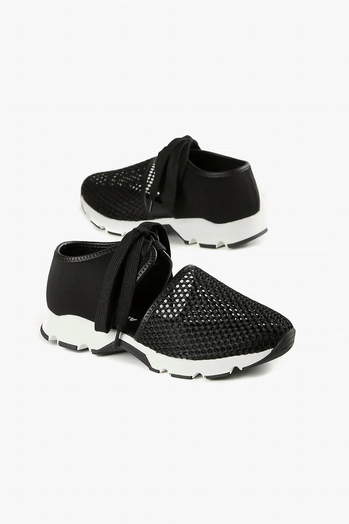 All Black - Women's Amazing Mesh Fashion Sneaker