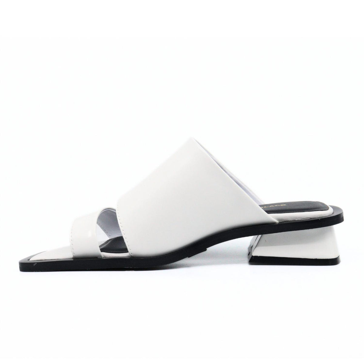 All Black - Women's Angle Mule