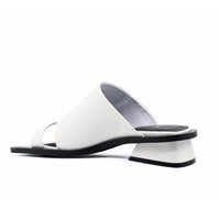All Black - Women's Angle Mule