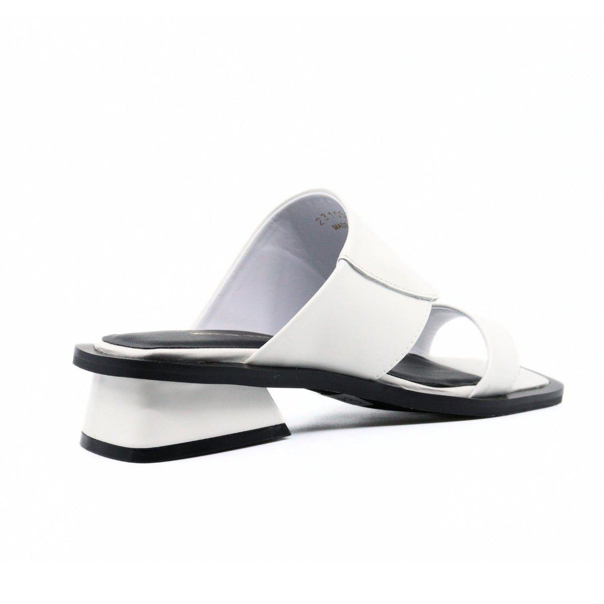 All Black - Women's Angle Mule