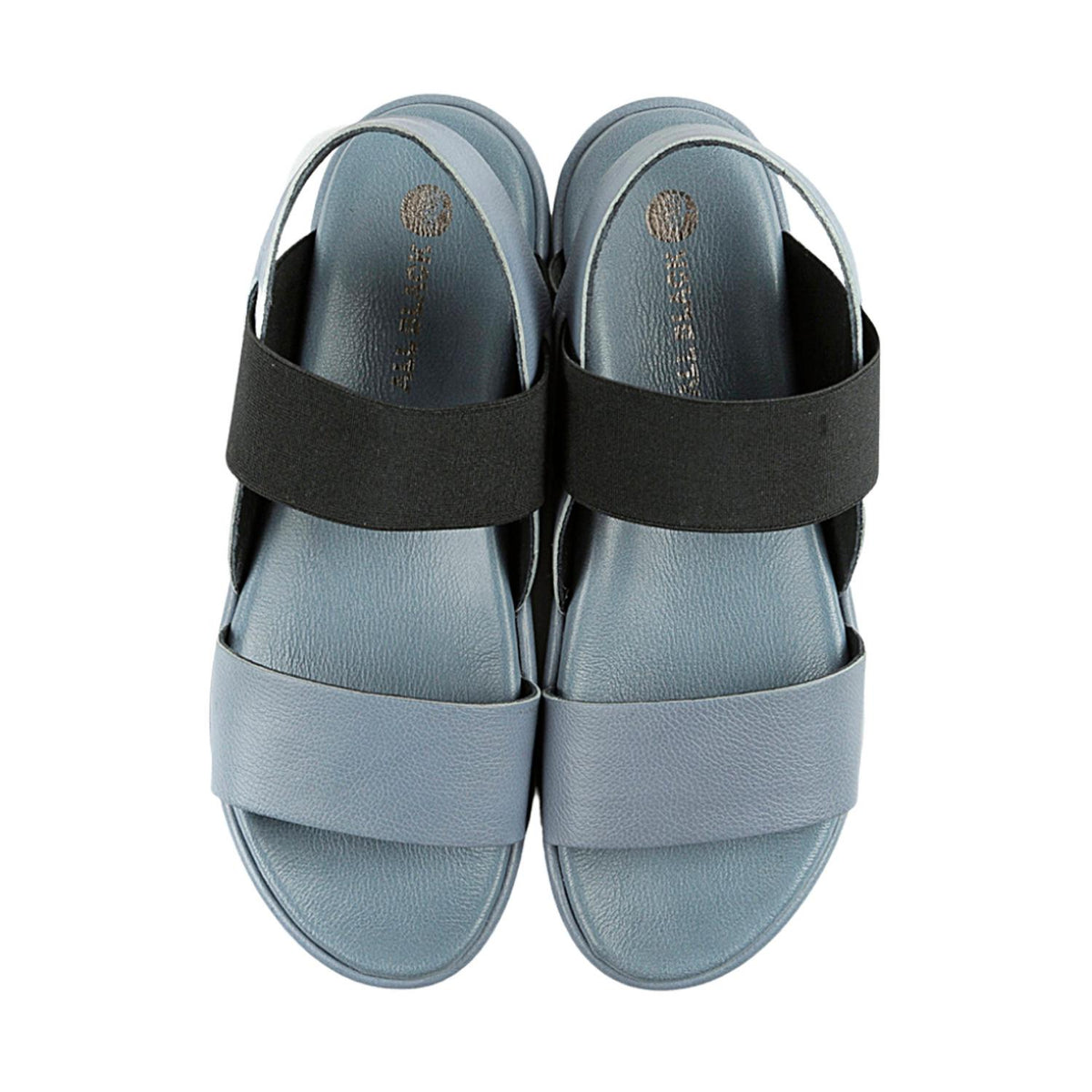 All Black - Women's Banded Trekker Sandal