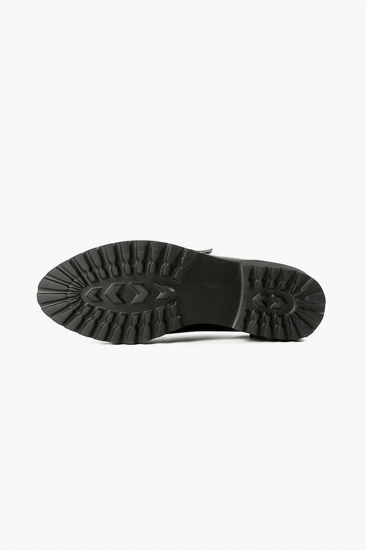 All Black - Women's Buckle Lugg Jane Shoes