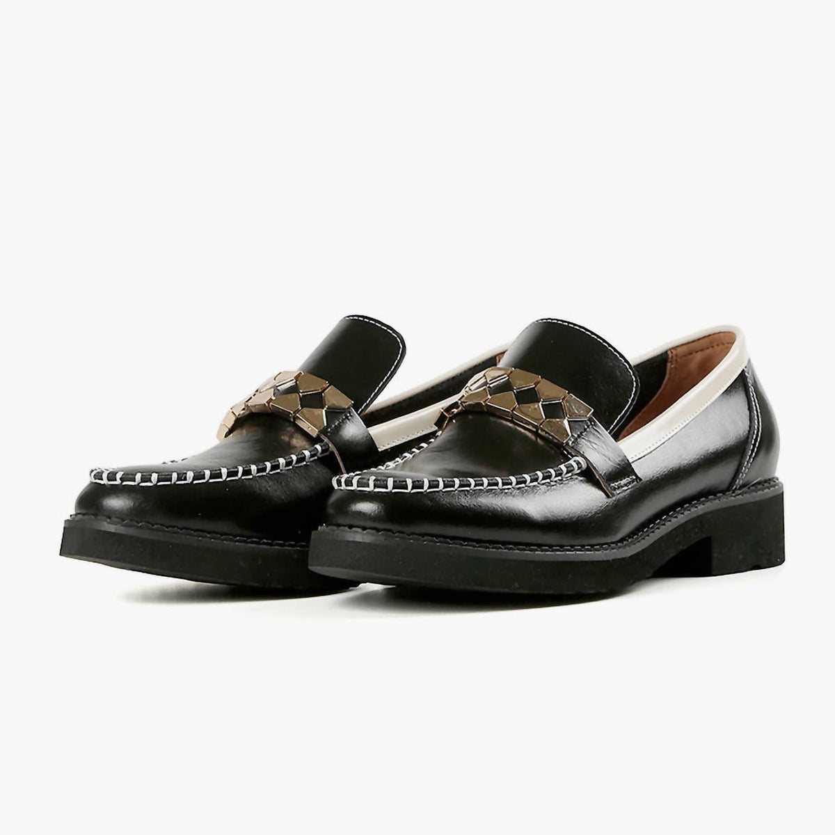 All Black - Women's Clip & Stitch Loafer