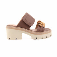All Black - Link & Lugg Vel Women's Heels