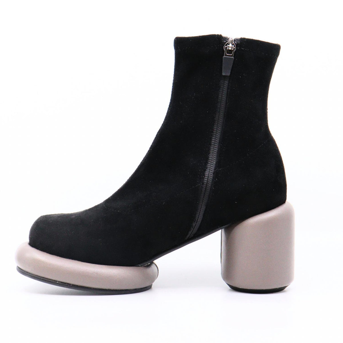 All Black - Mod Stretch Bootie