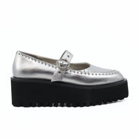 All Black - Women's Pin Stud Mary Jane Shoes