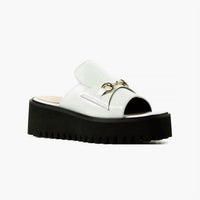 All Black - Women's Link Flatform Sandal