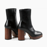All Black - Women's Sleek Glamour Boot