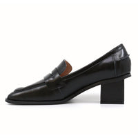 All Black - Women's Angle Princess Loafer