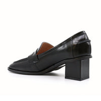 All Black - Women's Angle Princess Loafer
