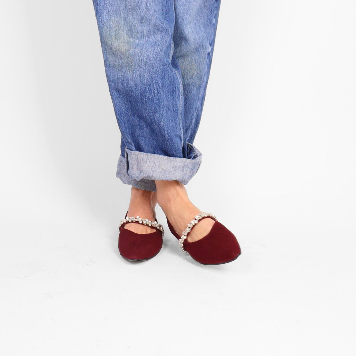 All Black - Women's Royal Flat