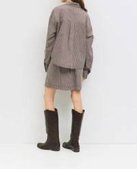 All : Row - Gates Button Down Mini Skirt