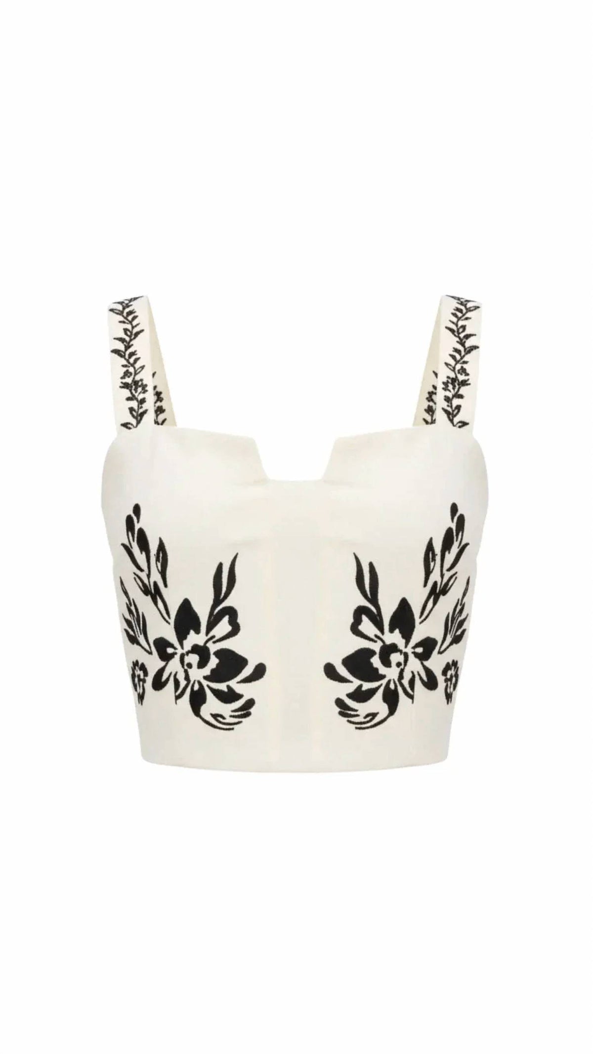 Allison - Embroidered Colette Tank