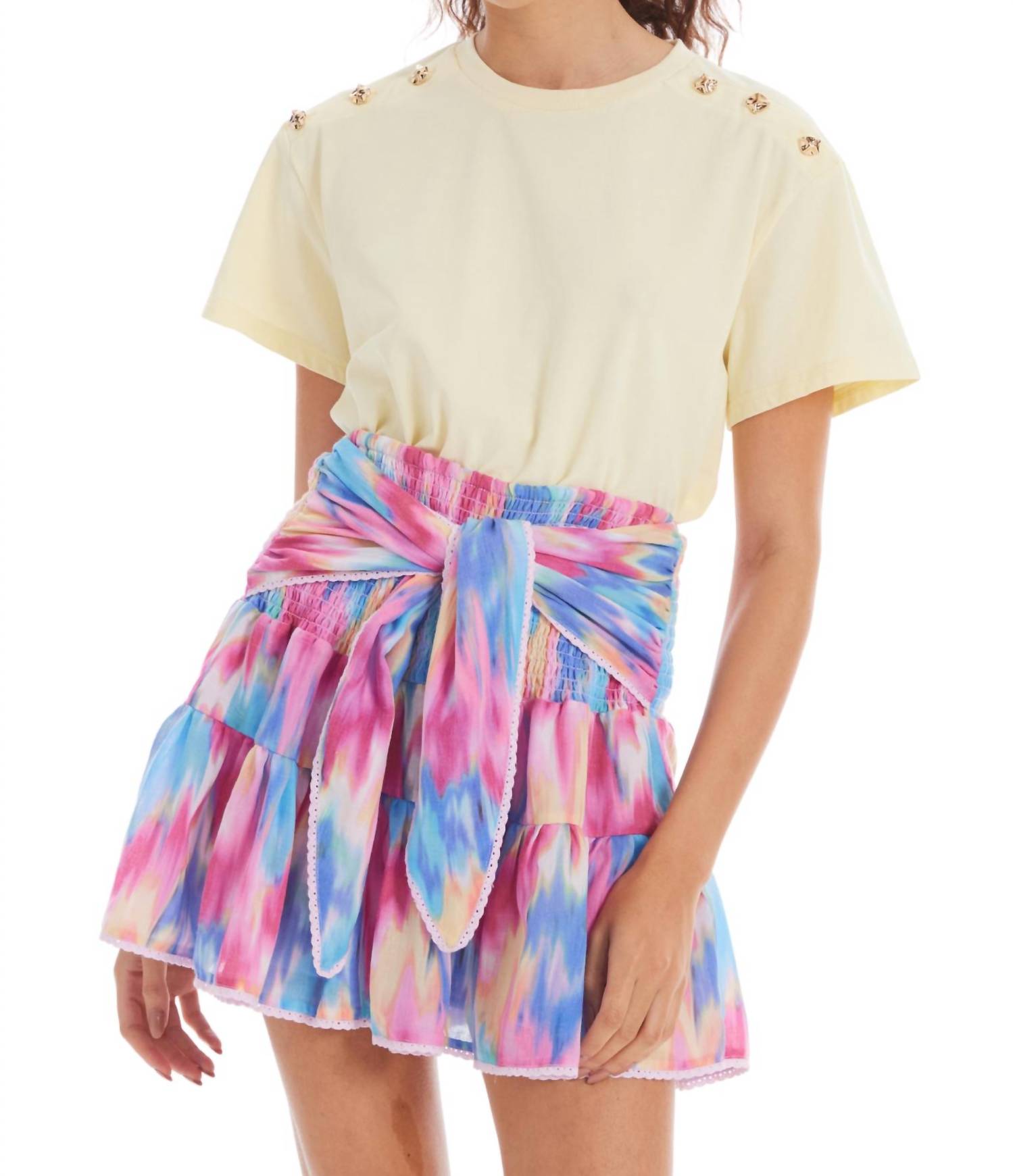 Allison New York - Brooklyn Short Sleeve Tee - clothing - cotton - shirts