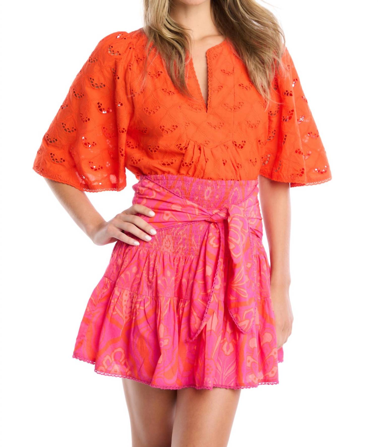 Allison New York - Chase Mini Skirt - clothing - cotton - floral