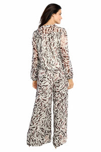 Allison New York - DORIT WIDE LEG PANTS
