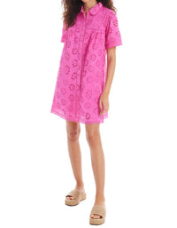 Allison New York - Eliana Eyelet Dress - clothing - cotton - dresses